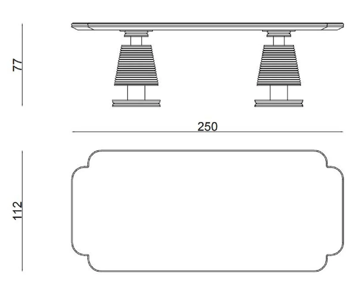 Luxury dining room furniture set gray / black / gold - 1 luxury dining table with faux marble table top & 8 luxury dining room chairs - dining room furniture - restaurant furniture - luxury furniture