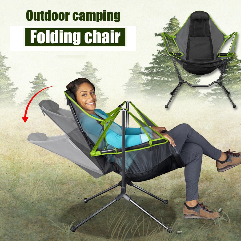 Recliner Luxury Camp Chairl Swinging Campingstuhl
