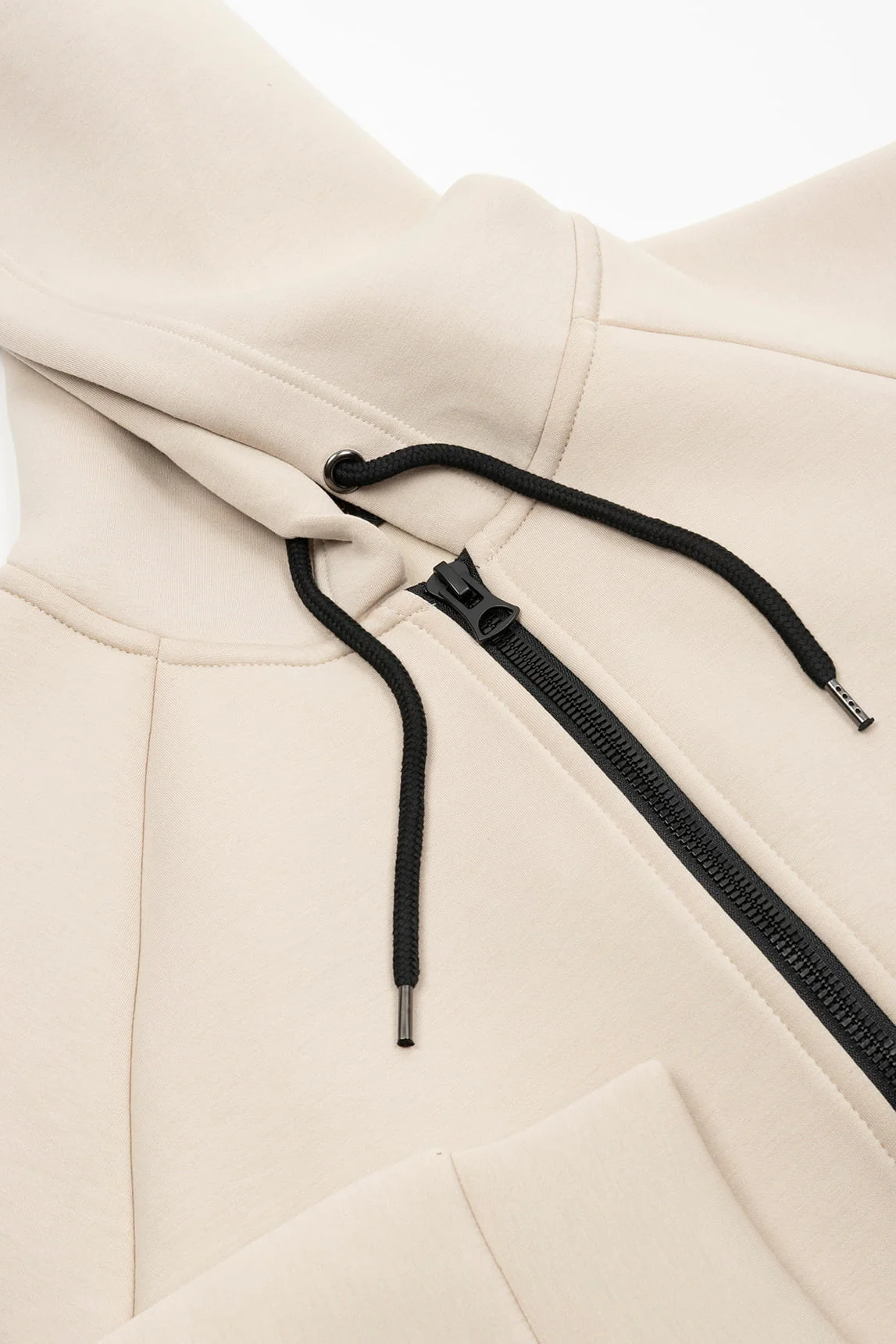 Rivera-Spain Paul Miranda Reißverschluss-Sweatshirt, ecru