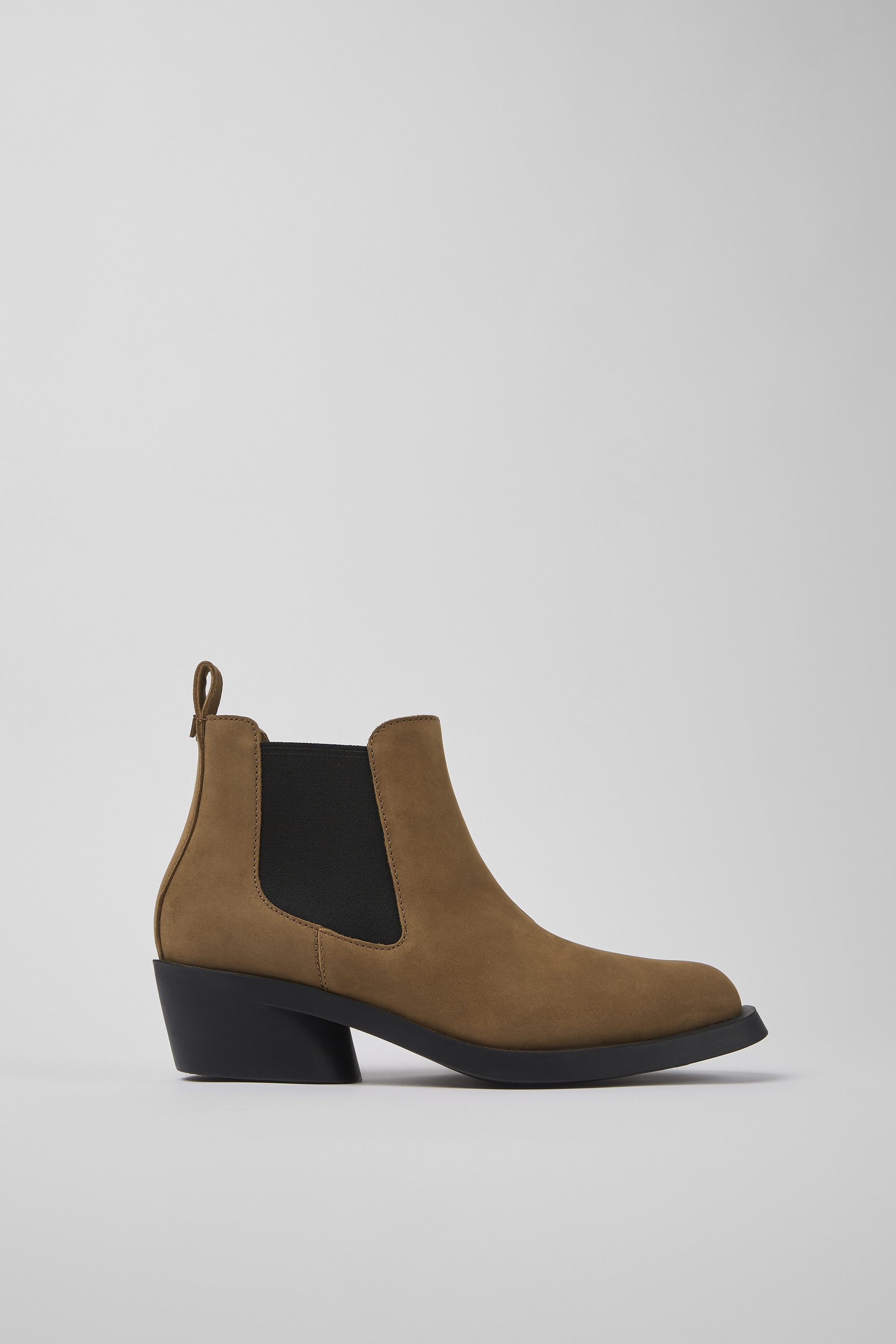 Bonnie - Braune Nubuck Stiefeletten für Damen