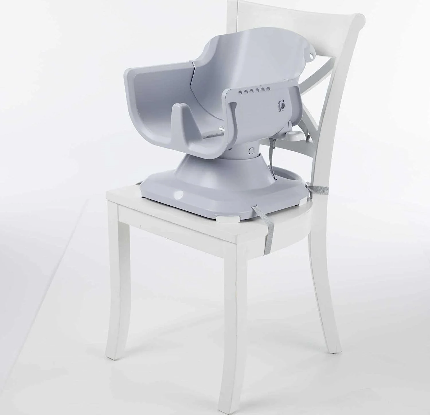 Einfacher, sauberer Hochstuhl für Babys und Kleinkinder, tragbarer Esszimmersitz mit herausnehmbarem Tabletteinsatz,