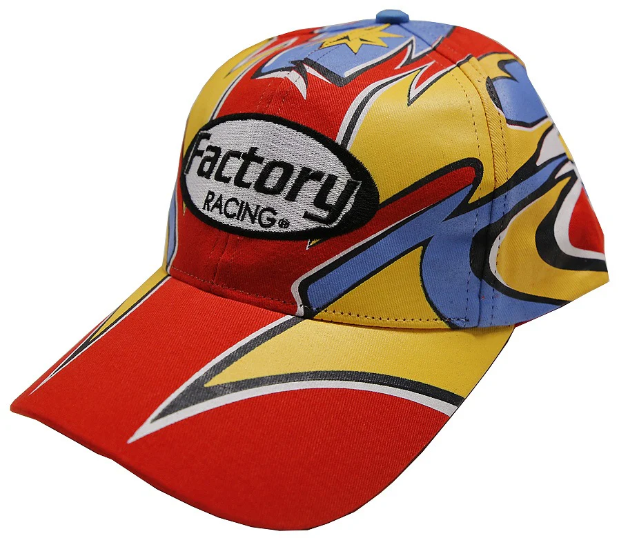 FACTORY RACING DAIJIRO KATO CAP RED / BLUE / YELLOW