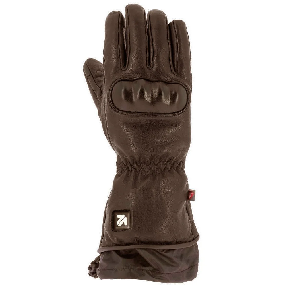 VQUATTRO VIRAGO HEATED GLOVES - BROWN