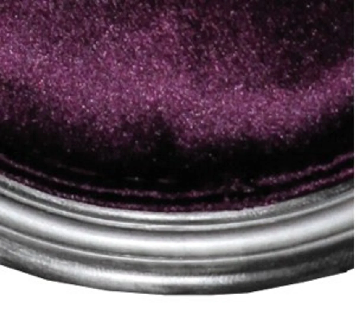 Baroque dining room chair purple - designer chair - luxury quality