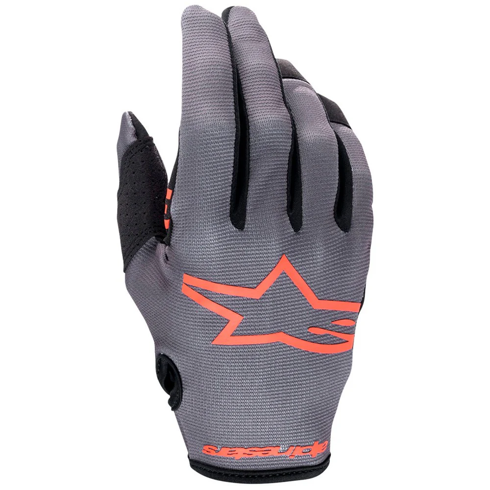 GUANTES CROSS ALPINESTARS RADAR 23 GRIS / ROJO