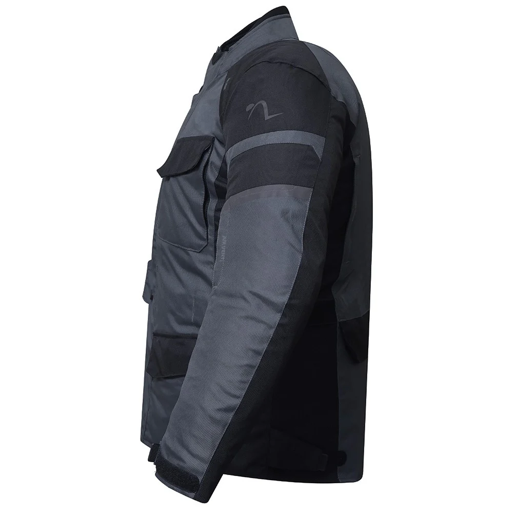 CHAQUETA OUT TRAIL NEGRO / GRIS