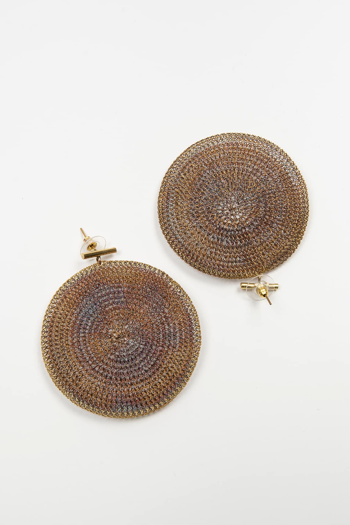 Rivera-Spanien Helios Kupferohrringe