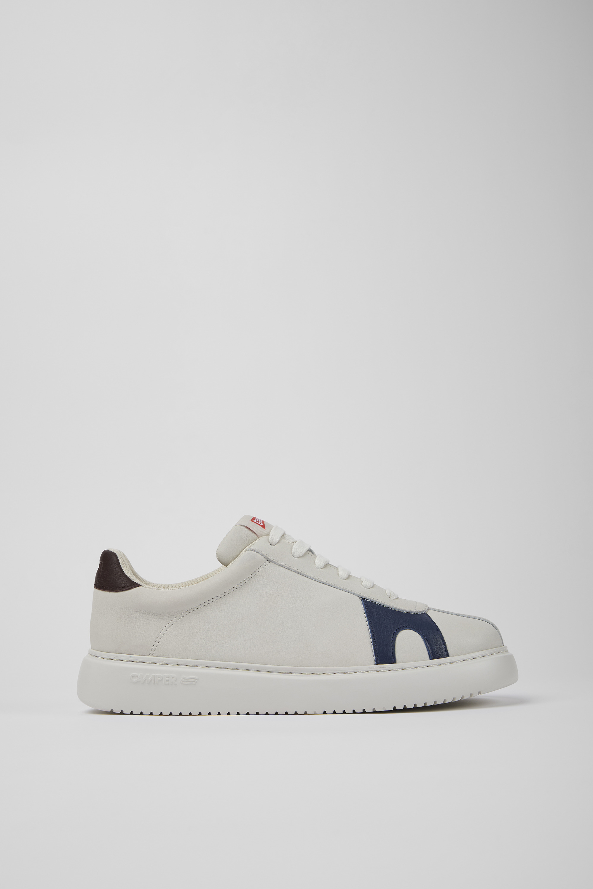 Zwillinge - Weiße Leder Turnschuhe für Herren