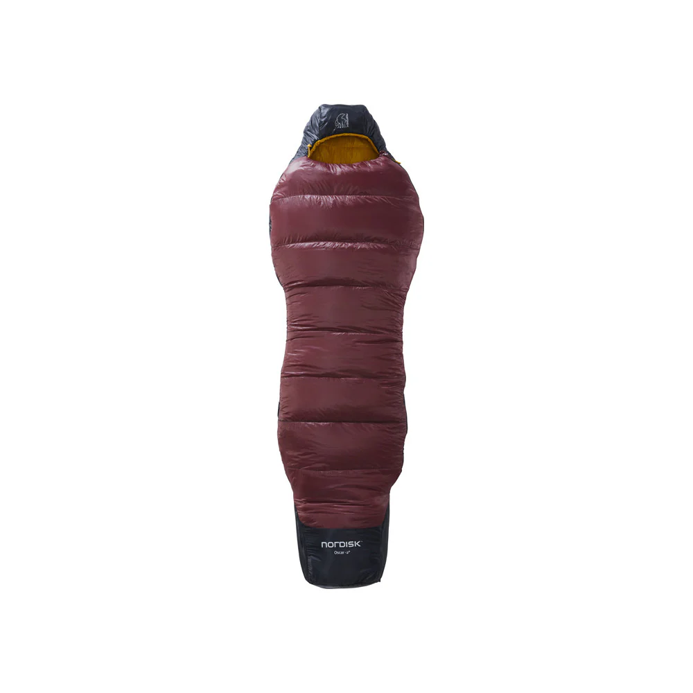 Nordisk Oscar -2o Curve M Granate - Saco de dormir