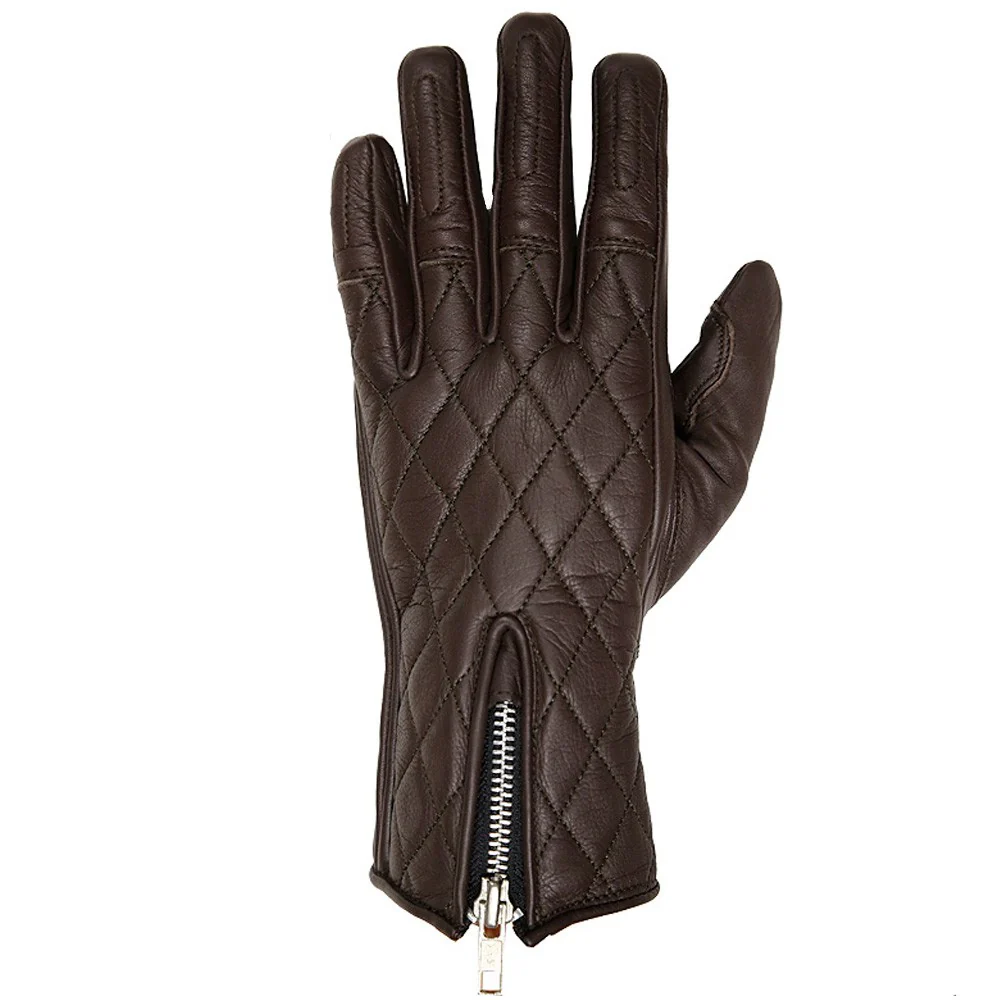 GUANTES VERANO CAFE RACER OUT LYNNN LADY MARRON