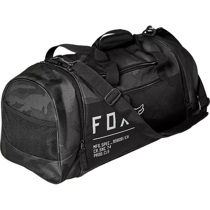 180 schwarze Camo Duffle Gear Bag