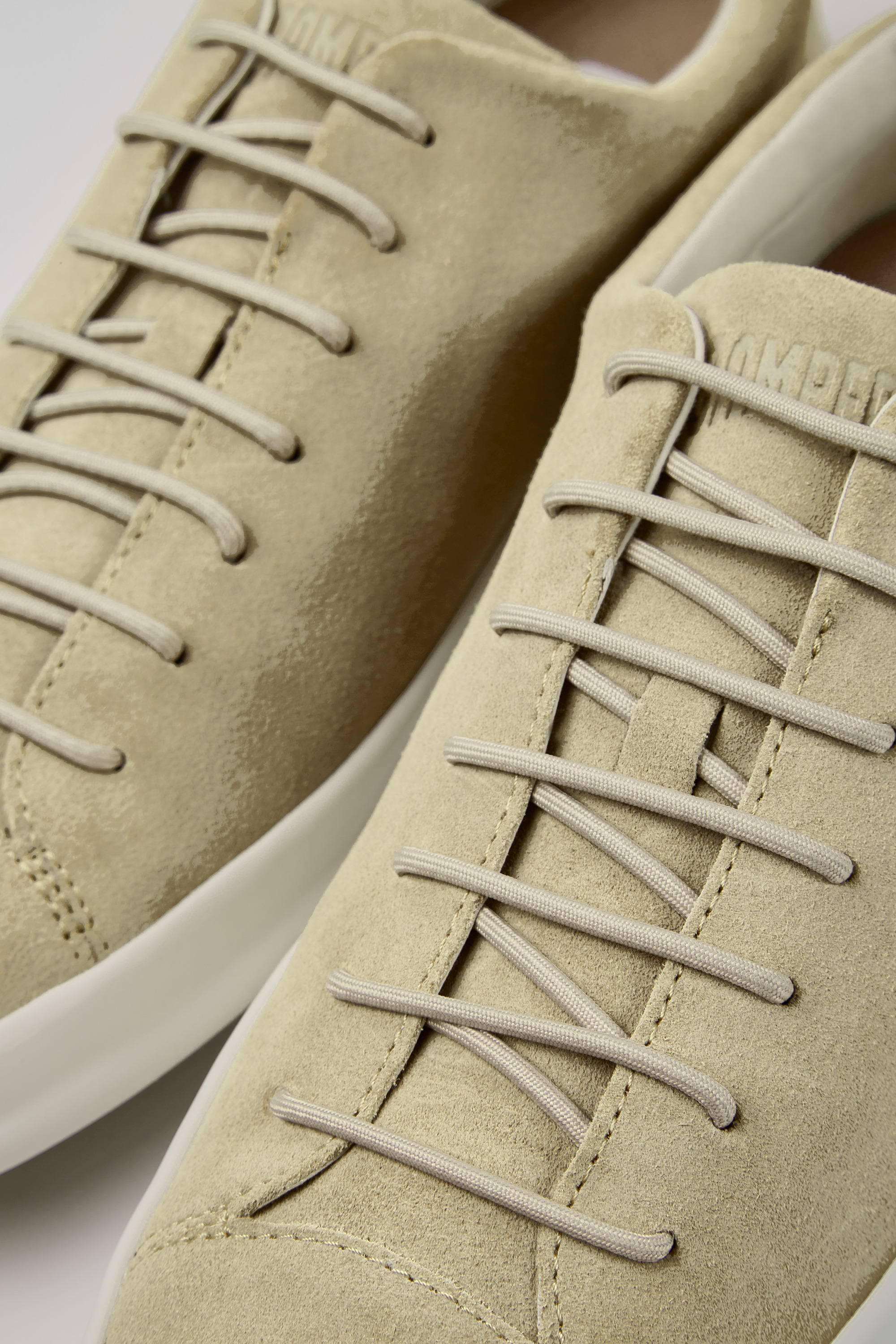 Chasis - Beige Nubuck Schuhe für Herren