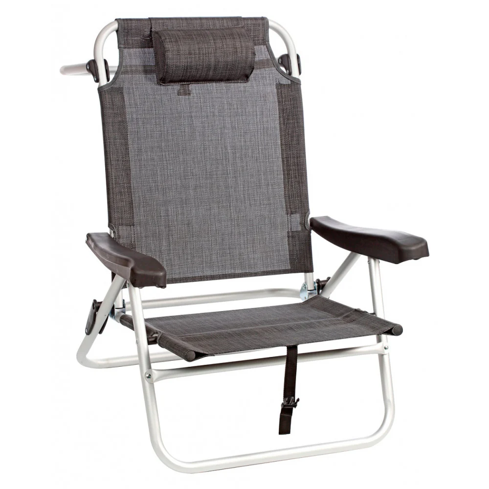 Brunner SIREN gris - Silla plegable de playa