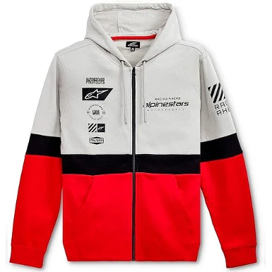 ALPINESTARS POSITION ZIP SWEATSHIRT GRAY / RED