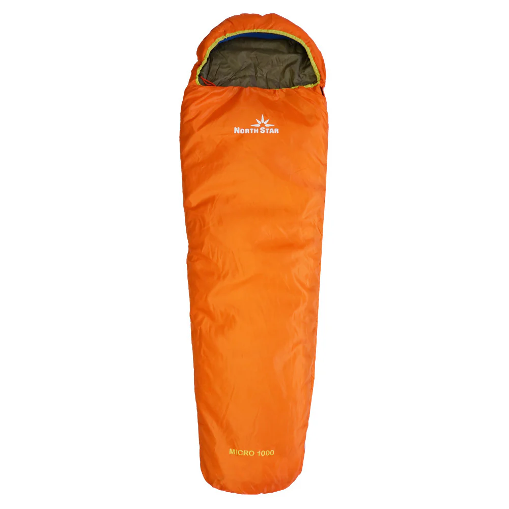 Saco de dormir North Star MICRO 1000 +14o - naranja