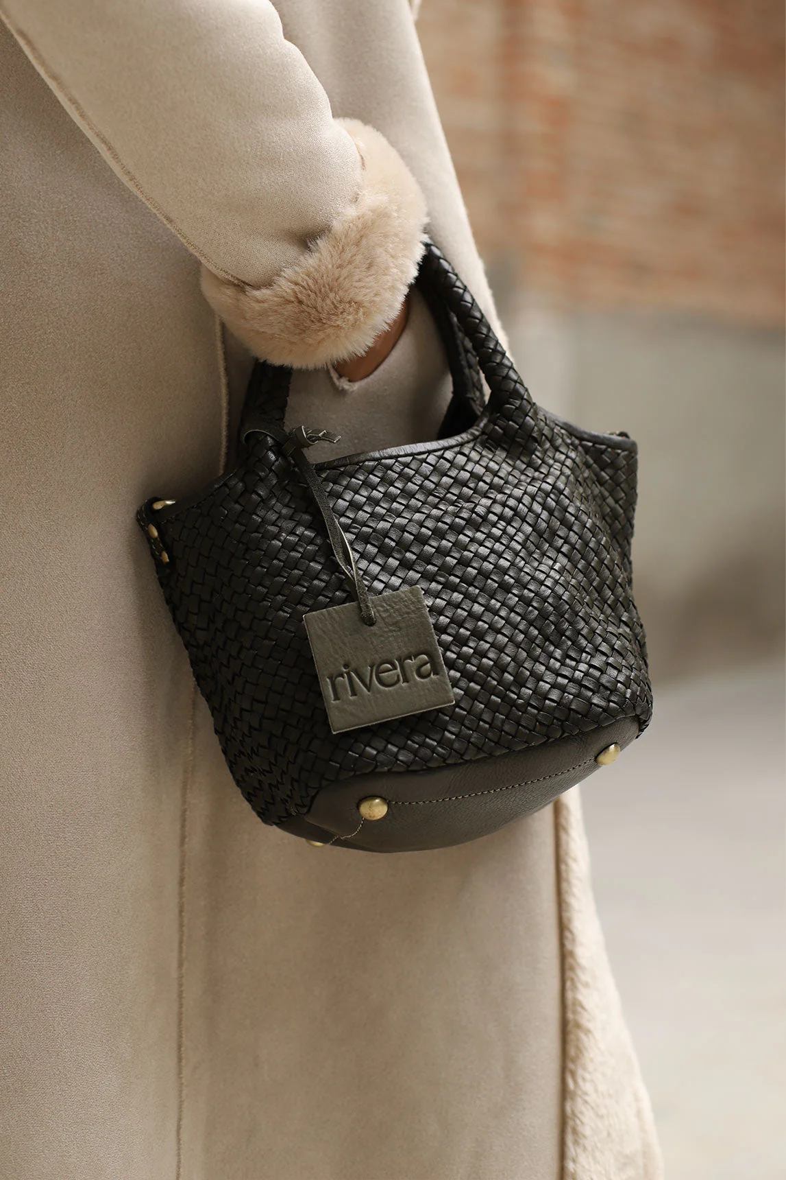 Rivera-Spanien Pocket Mousse grün