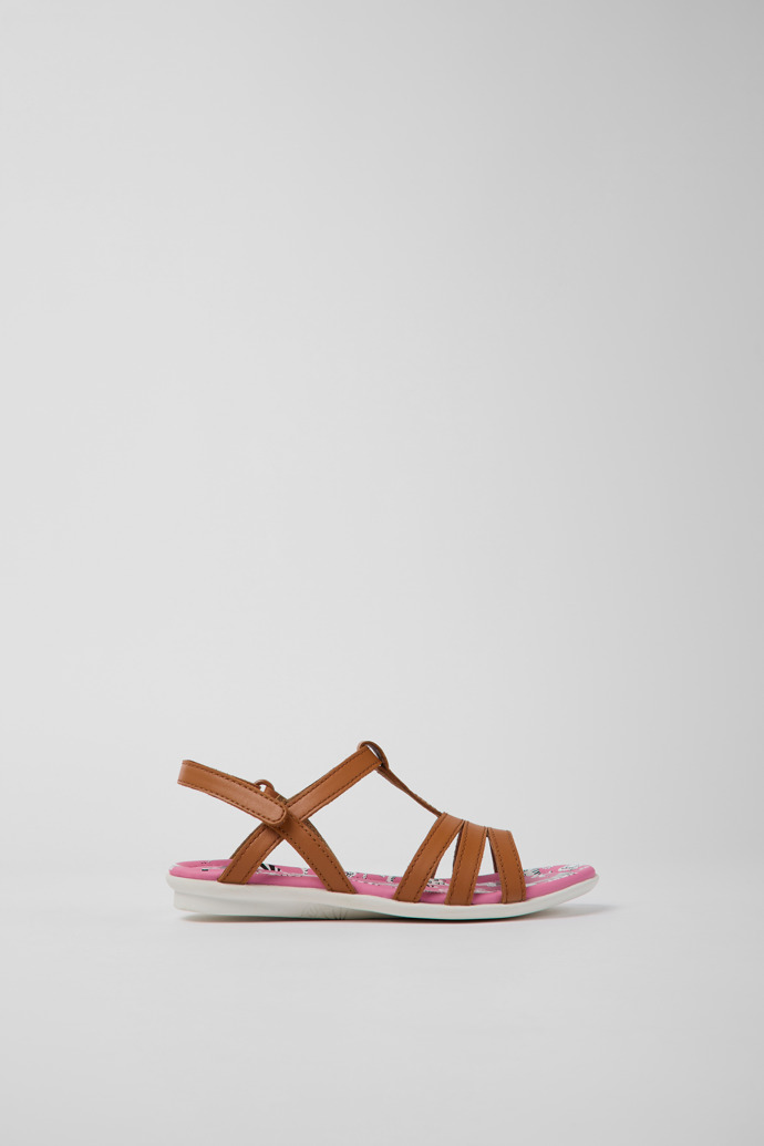 Twins Brown Leder Sandalen für Jungen