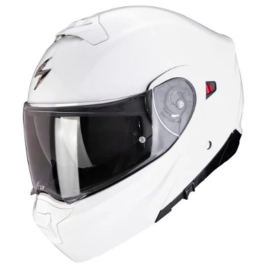 CASCO MODULAR SCORPION EXO 930 EVO MONOCOLOR BLANCO