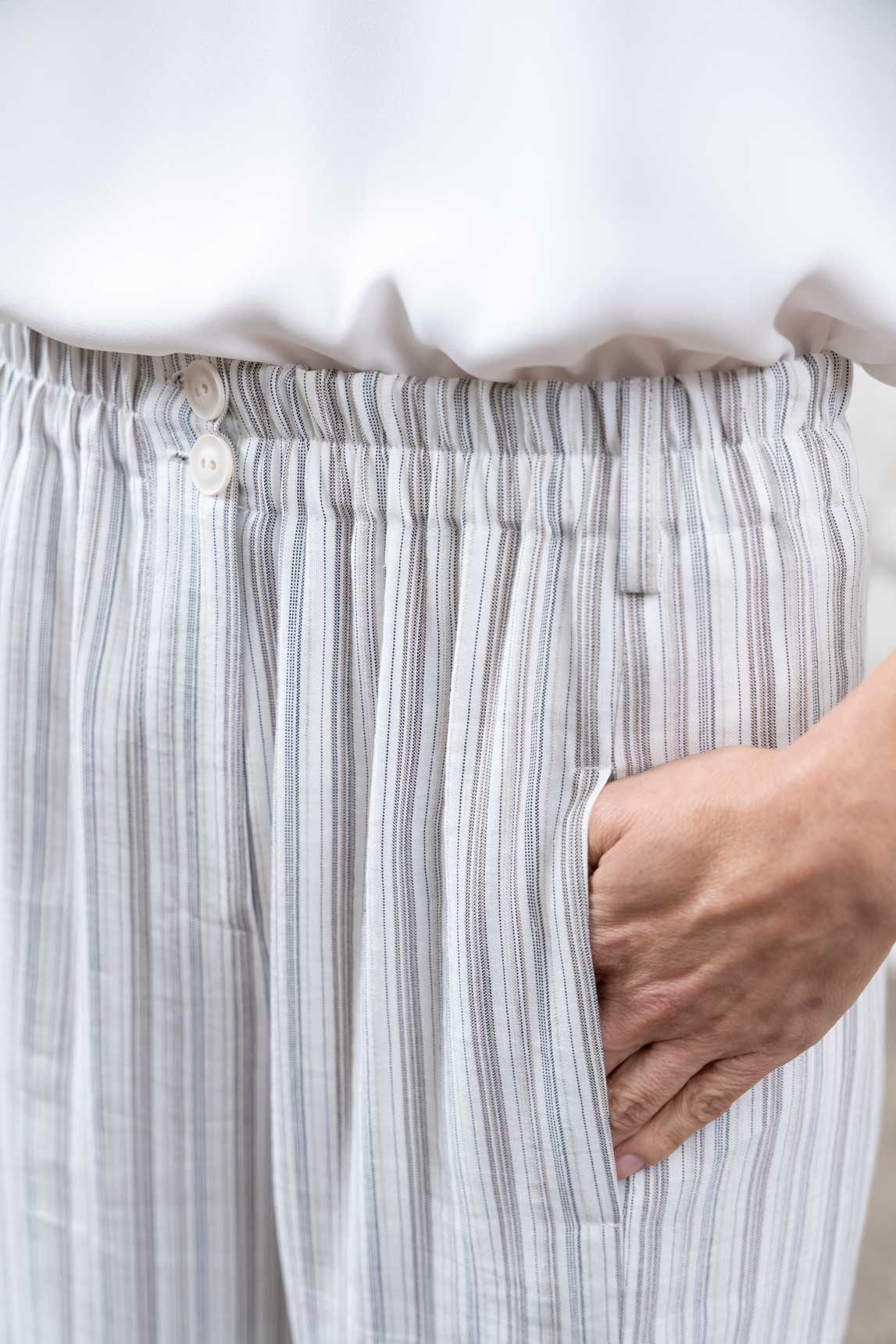 Rivera-Spanien Gestreifte Cosenza-Hose