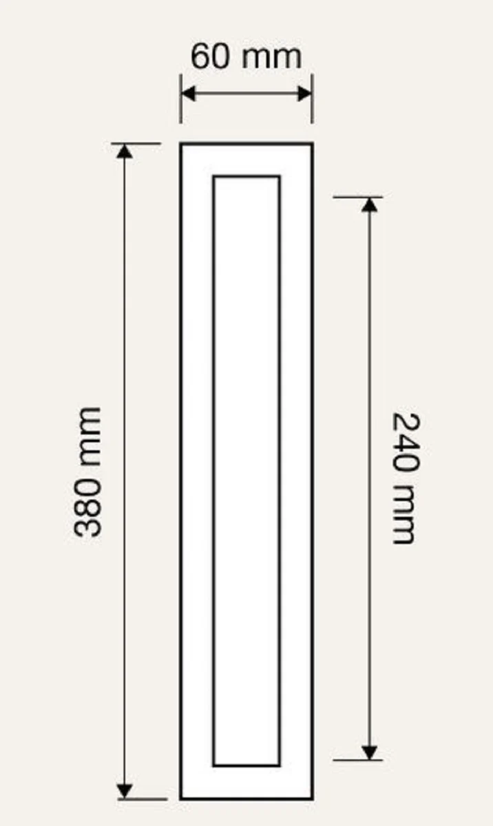 Luxury door handle set with Swarovski crystal glass gold 6 x H. 38 cm - Hotel Accessories