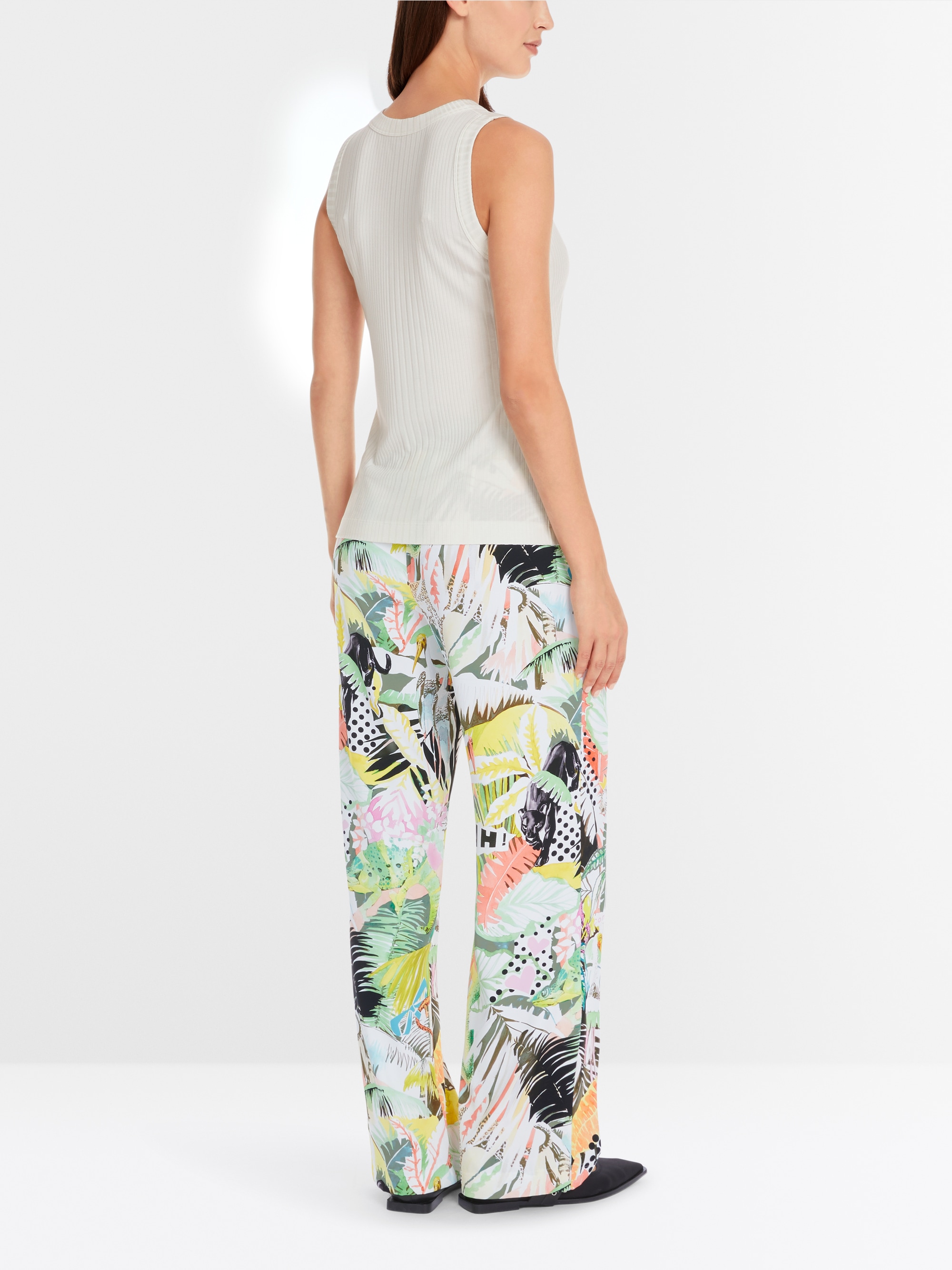 Marc-Cain Ärmelloses Oberteil aus Viskose-Stretch