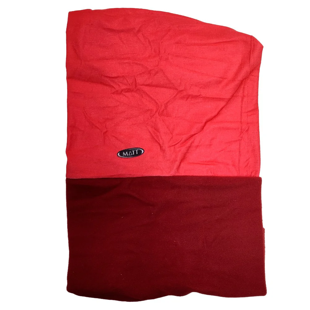 BRAGA CUELLO POLARTEC - LISA ROJO