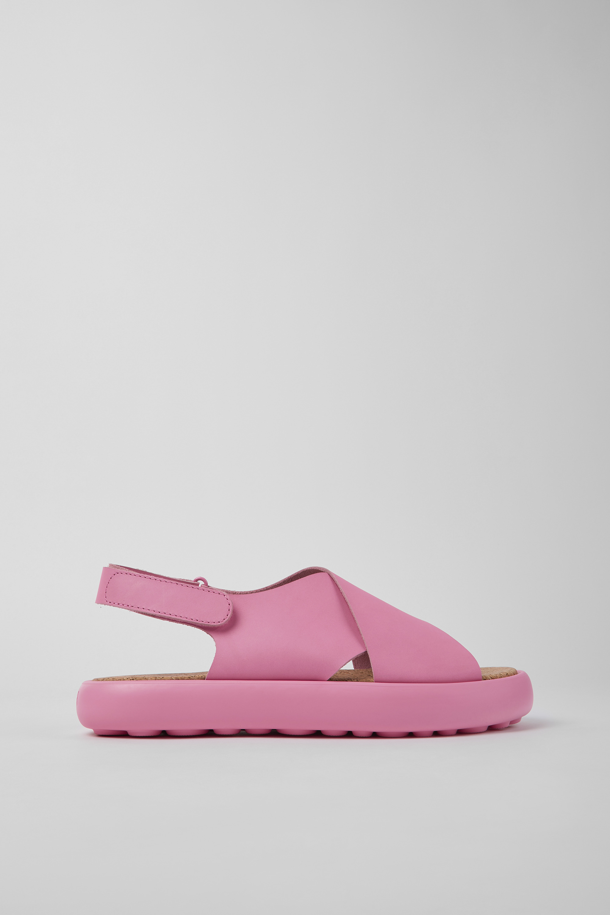 Pelotas Flota - Pink Leder Sandalen für Herren