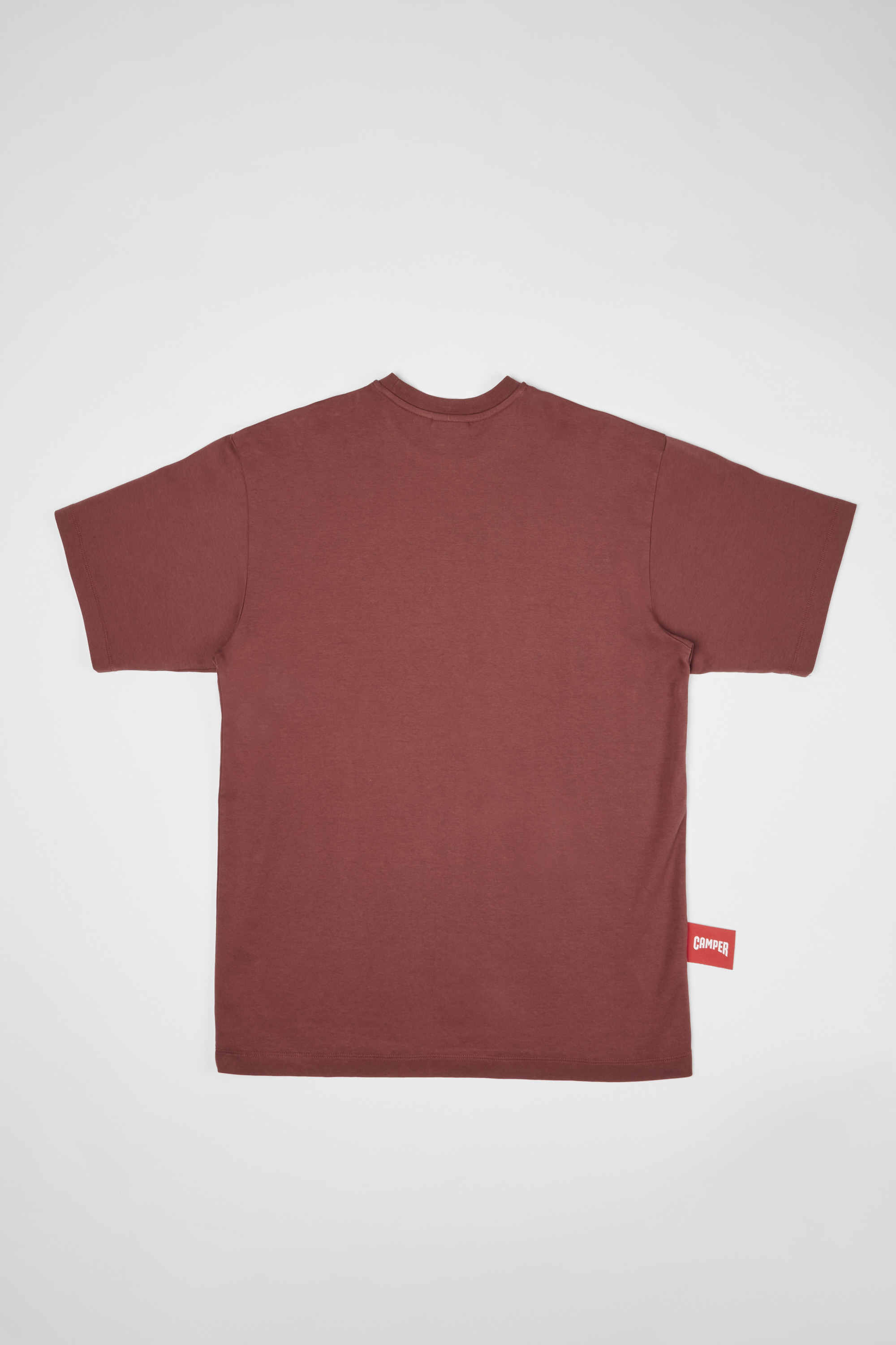 T-Shirt - Burgund T-Shirt mit Camper Logo