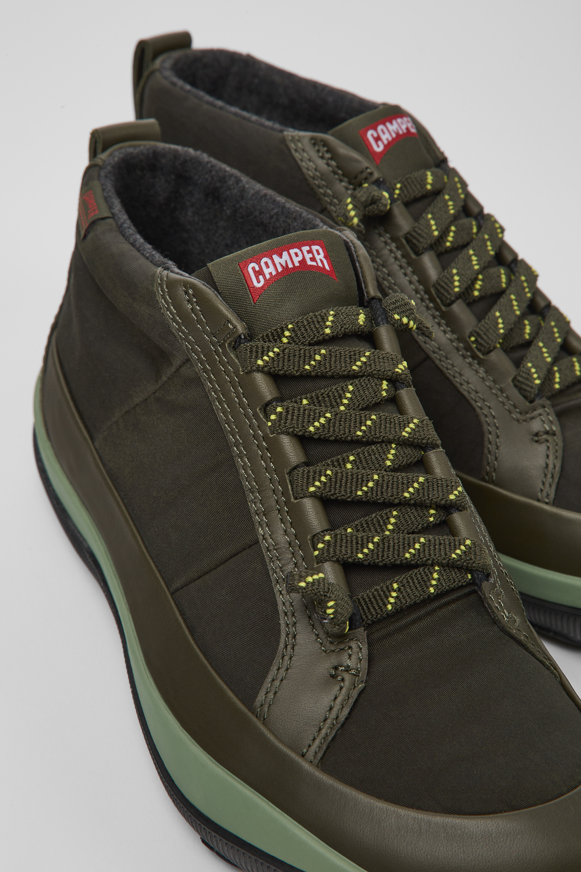 Peu Pista PrimaLoft MICHELIN - Grüne Knöchelstiefel für Damen