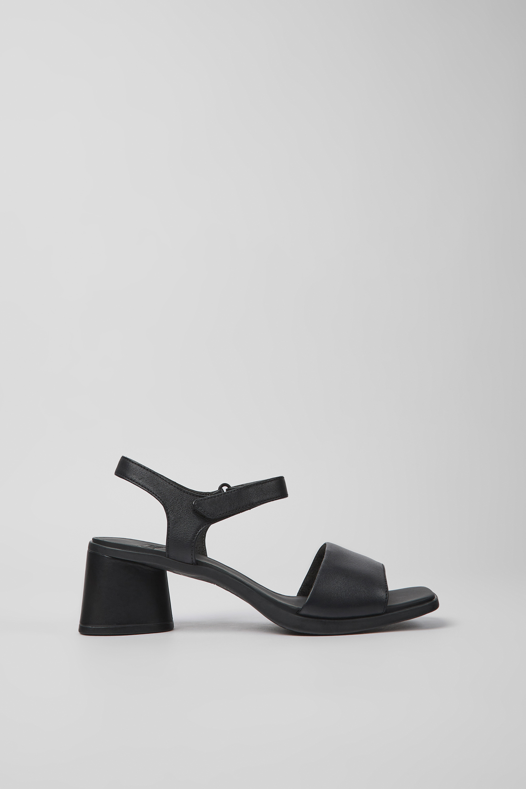 Kiara - Schwarze Leder Sandalen für Damen