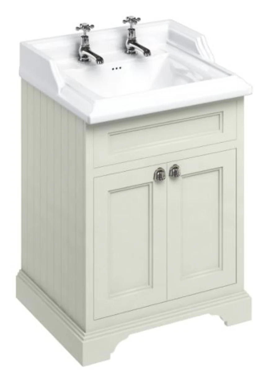 Luxury wash cabinet 67 x 58 x H. 93 cm - antique style washbasin