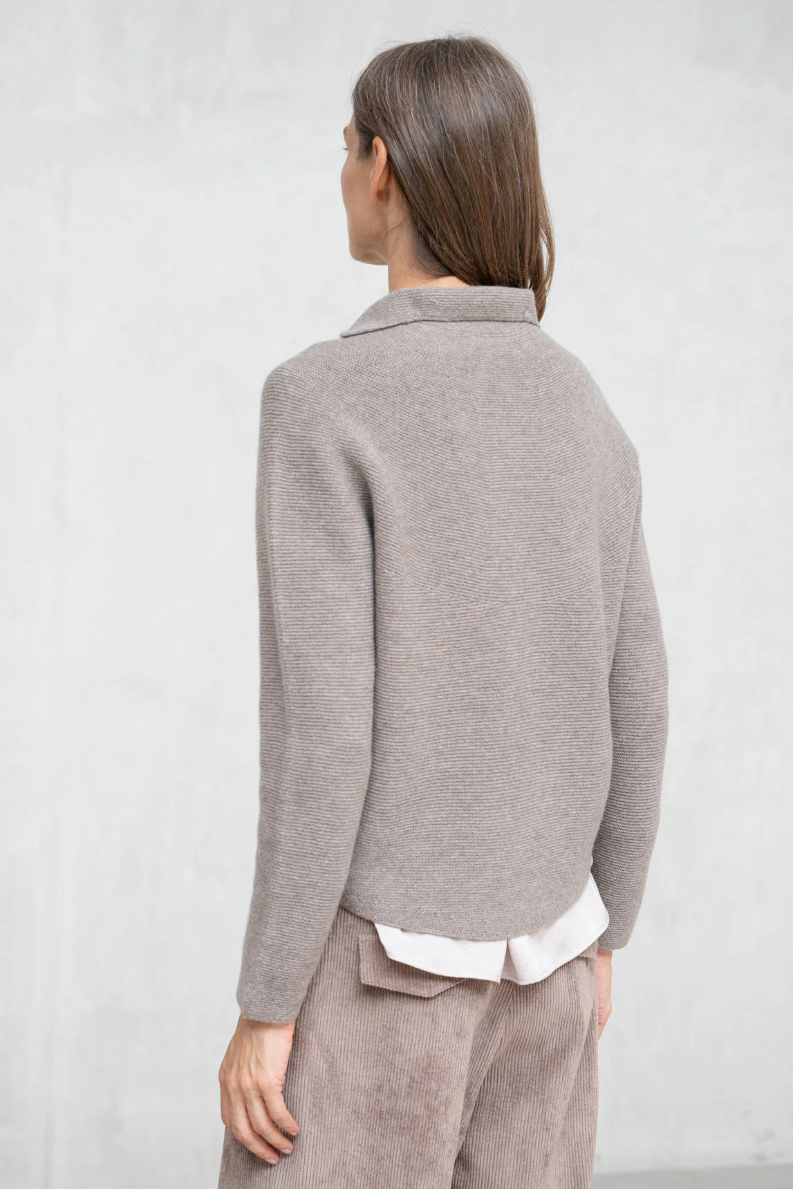 Rivera-Spanien Jersey Lana Kaschmir Trento Topo