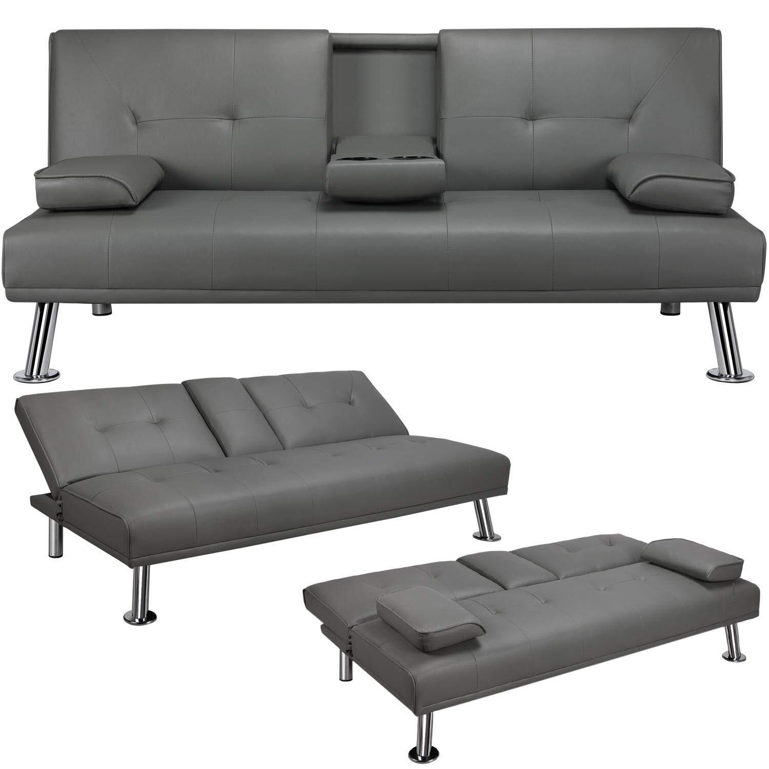 Sofa bed with armpad recliner couch
