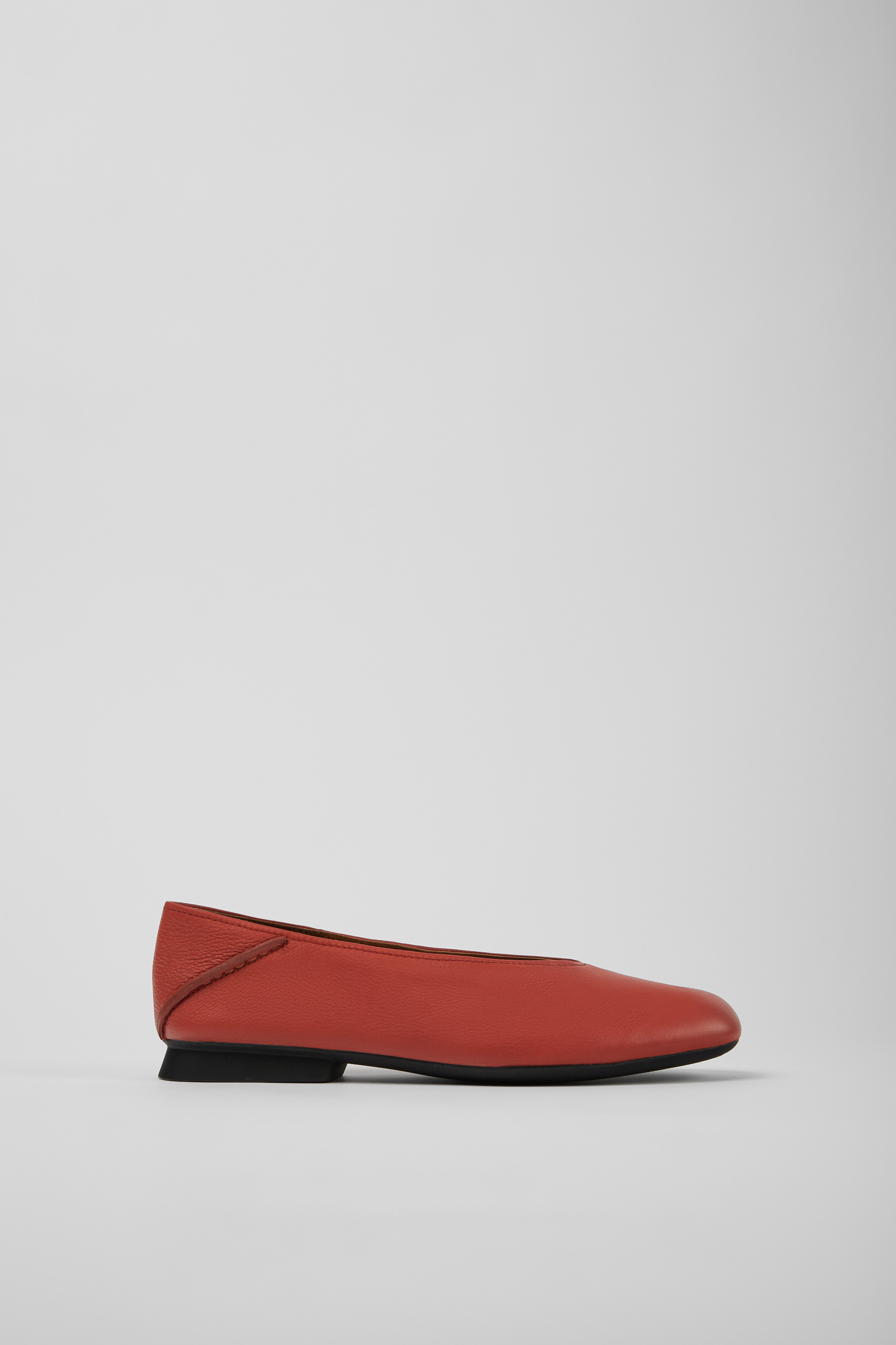 Casi Myra - Red Leder Ballerinas für Frauen