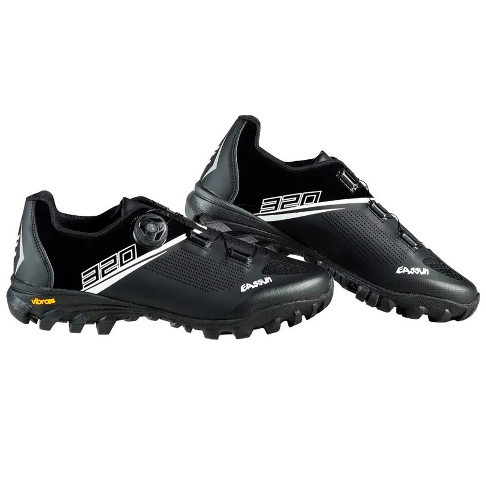 ZAPATILLAS MOUNTAIN BIKE EASSUN 320 - NEGRO / BLANCO
