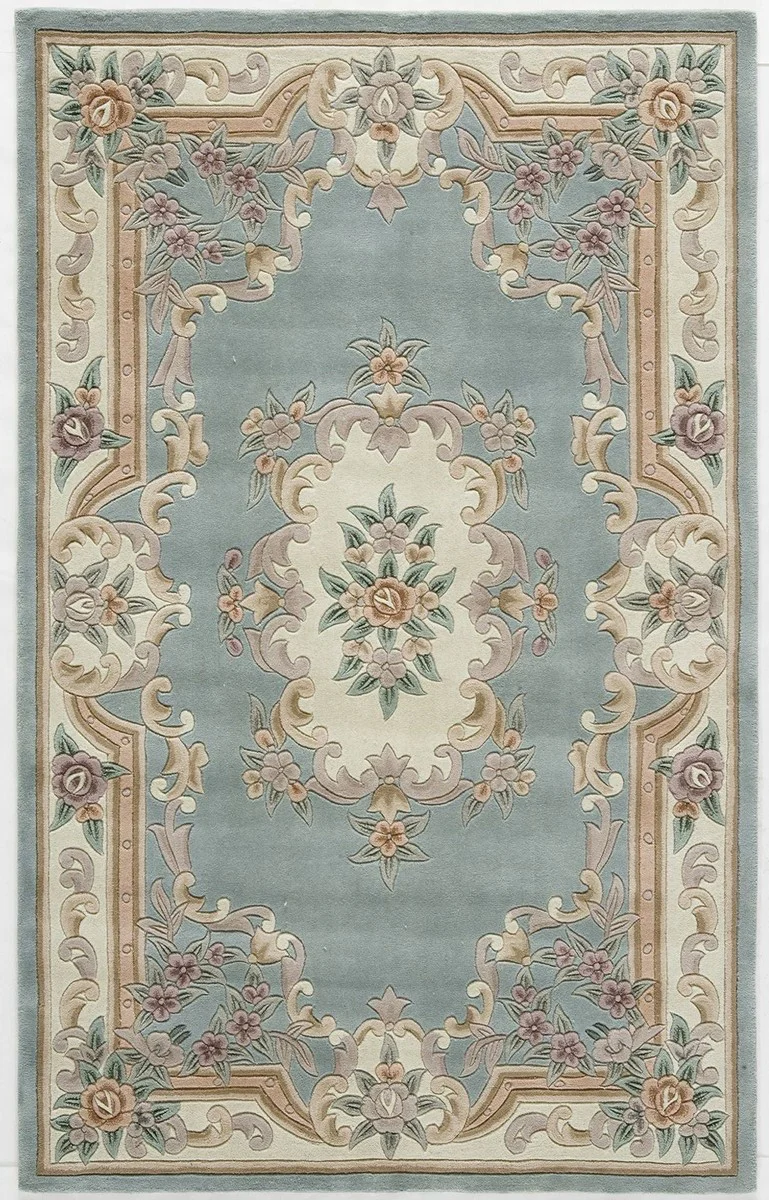 Luxury Baroque Living Room Rug Multicolored - Various Sizes