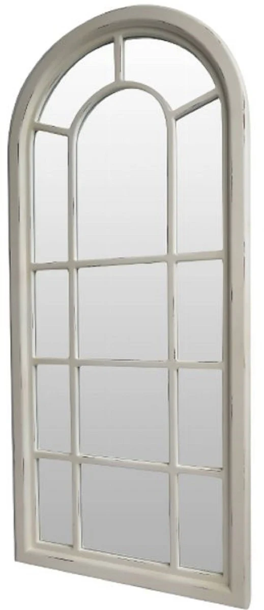 Country house style mirror antique white 70 x 4 x H. 160 cm - handmade wall mirror in a shabby chic look