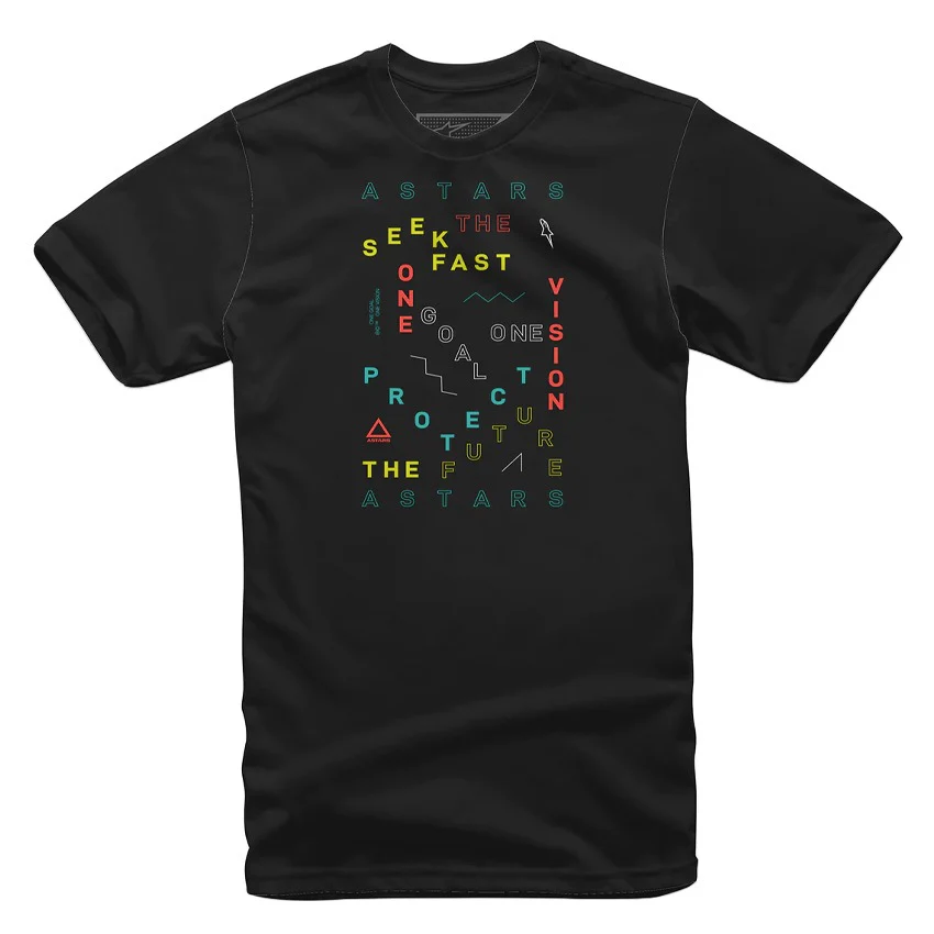 CAMISETA ALPINESTARS SCATTER NEGRO