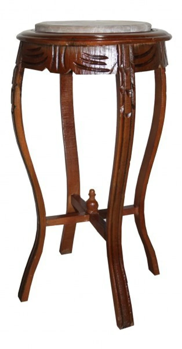 Baroque side table brown ModY8 68 x 35 cm antique style