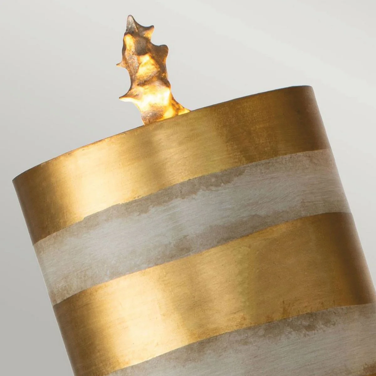 Luxury double table lamp gold / taupe H. 102.7 cm - Luxury Lights