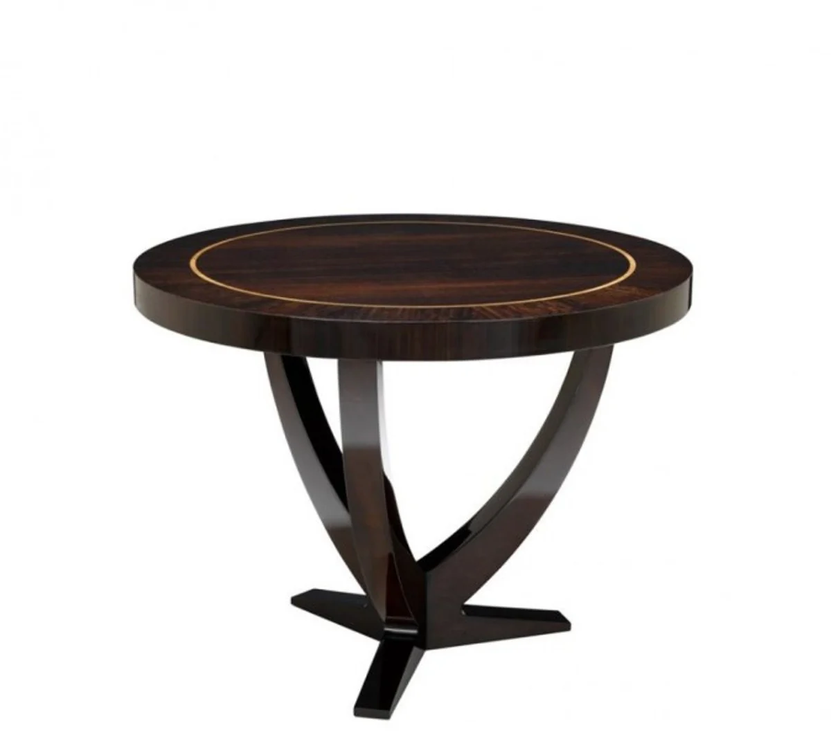 Designer luxury mahogany dining table 100 x H. 76 cm - hotel table furniture