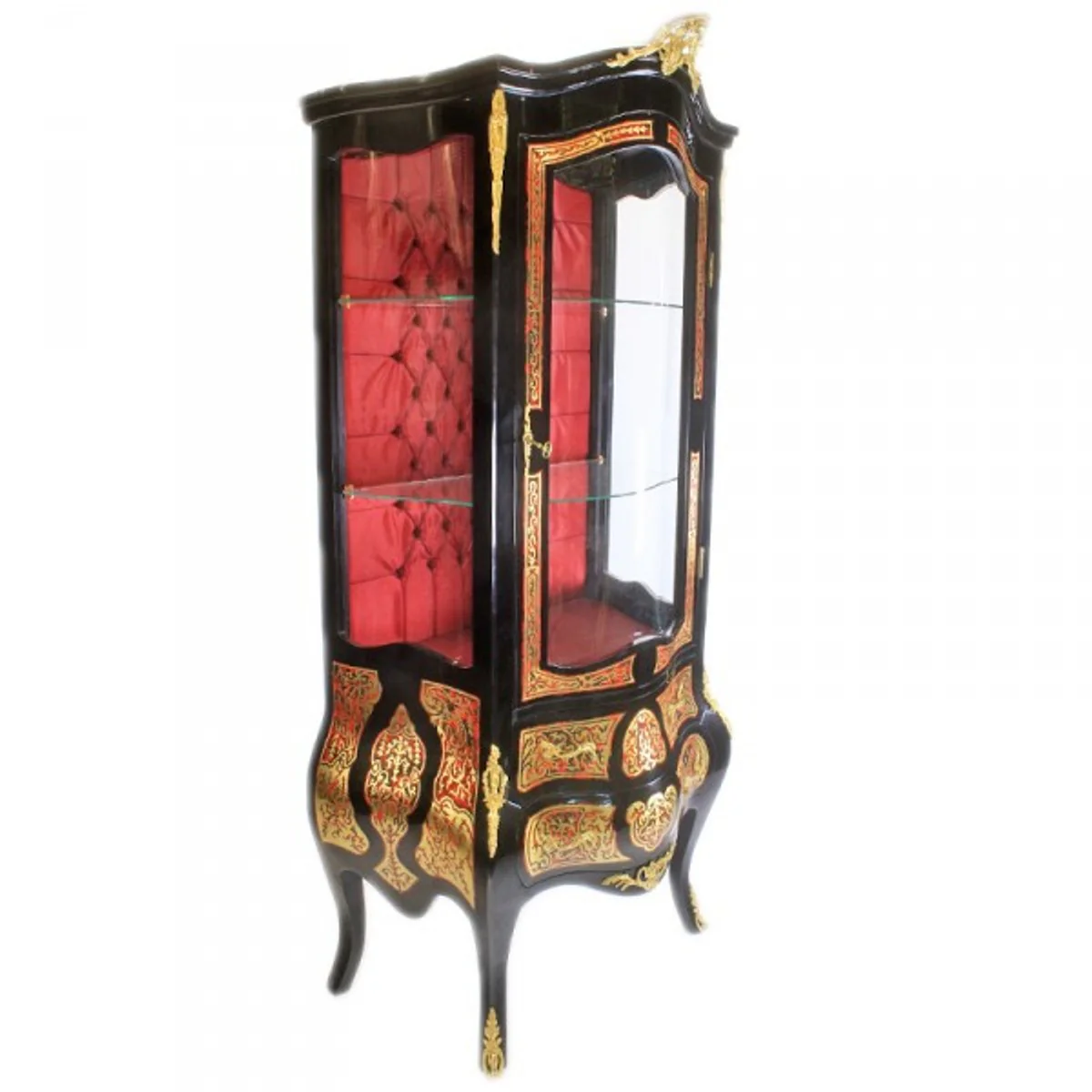 Baroque Boulle display cabinet Versailles - Baroque display cabinet
