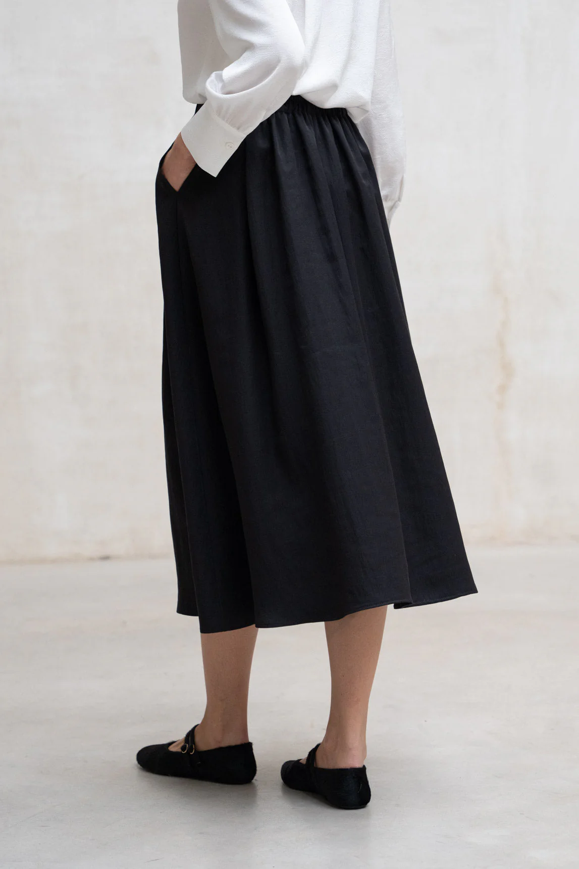 Rivera-Spanien Falda Lerici schwarz