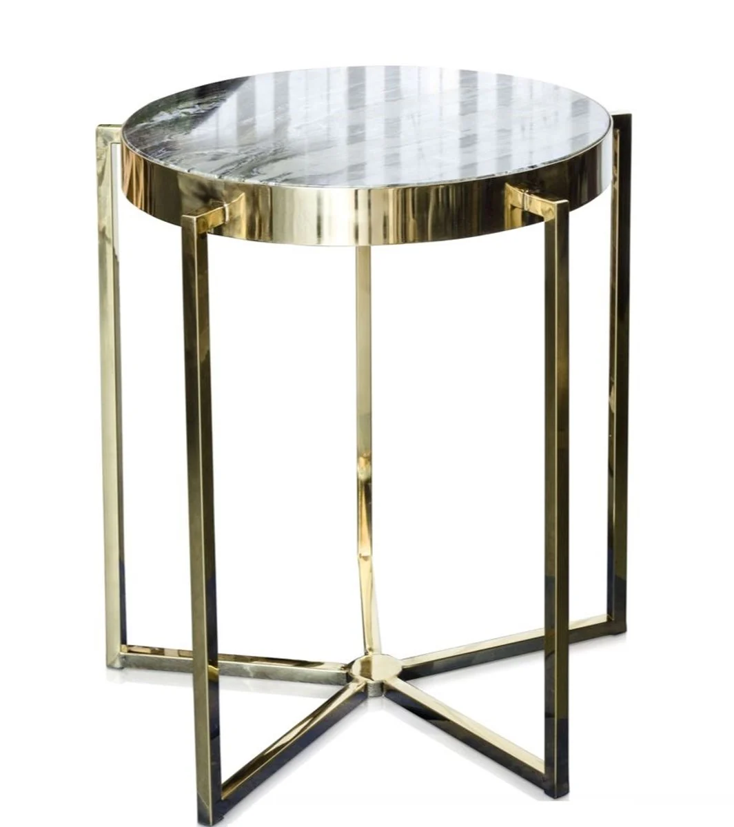 Luxury hotel side table gold 65 x H. 67 cm - Hotel Furniture