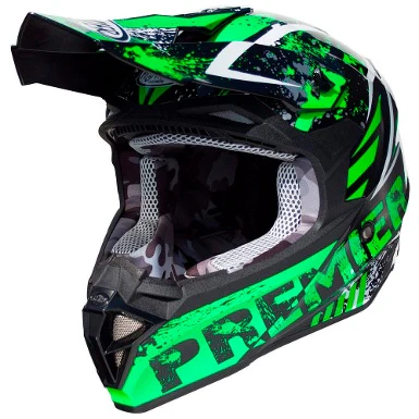PREMIER EXIGE ZX7 CROSS / ENDURO HELMET BLACK / GREEN