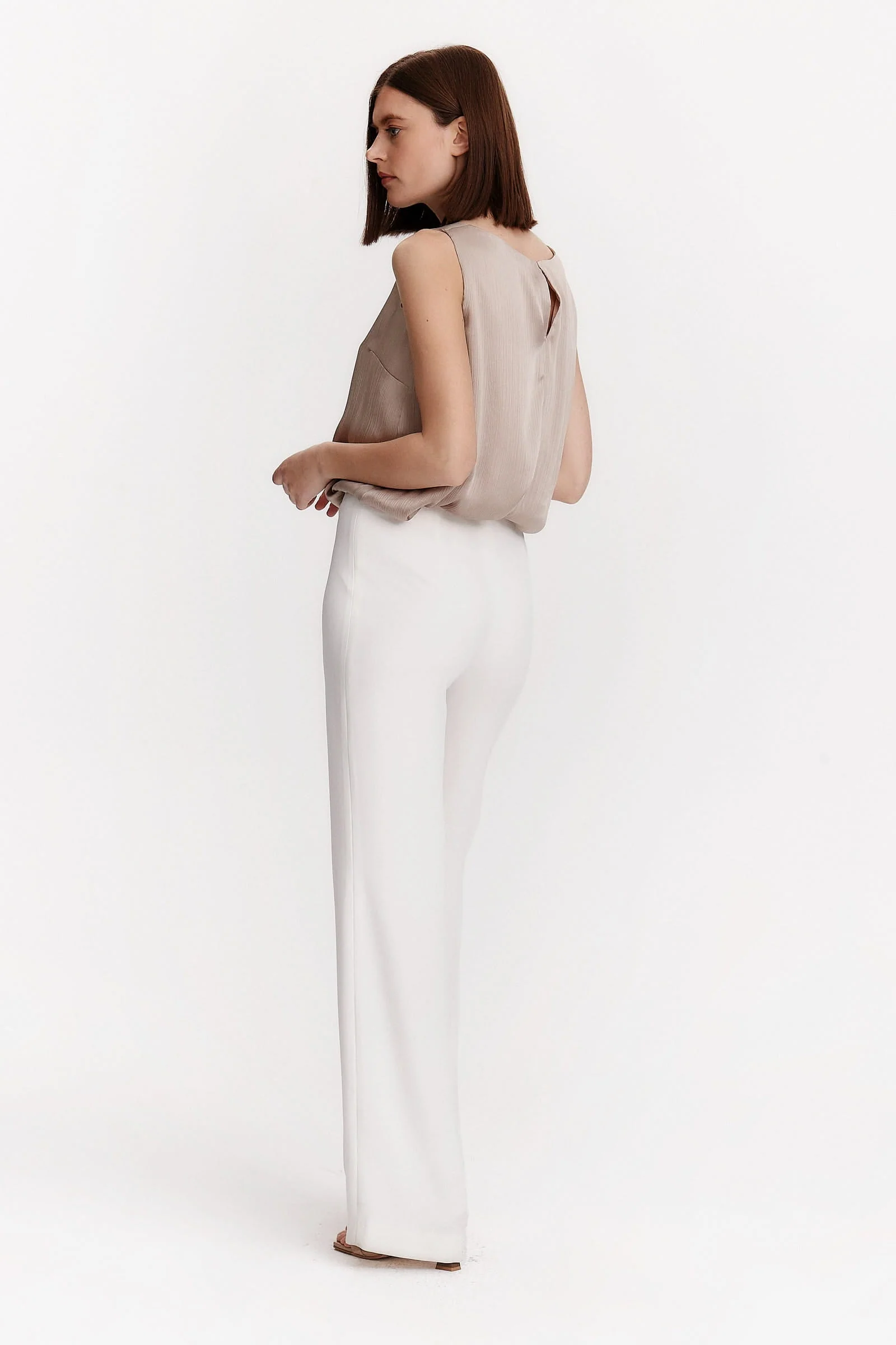 Rivera-Spanien Weiße Palazzo-Hose