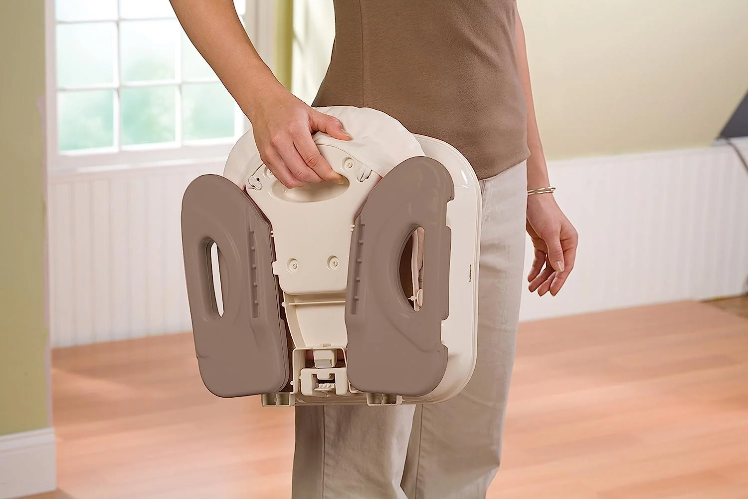 Deluxe Comfort Folding Booster, Elefantenliebe