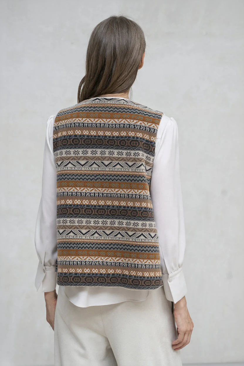 Rivera-Spanien Chaleco Urbino gris