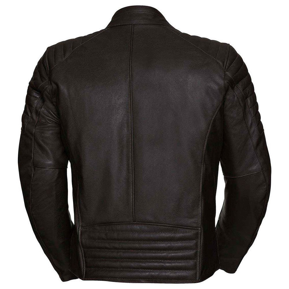 CHAQUETA PIEL IXS LD CLASSIC - MARRON