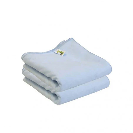 2X1 - Pack 2 Hosa MICROFIBER hand towels 40 X 80 CM - blue